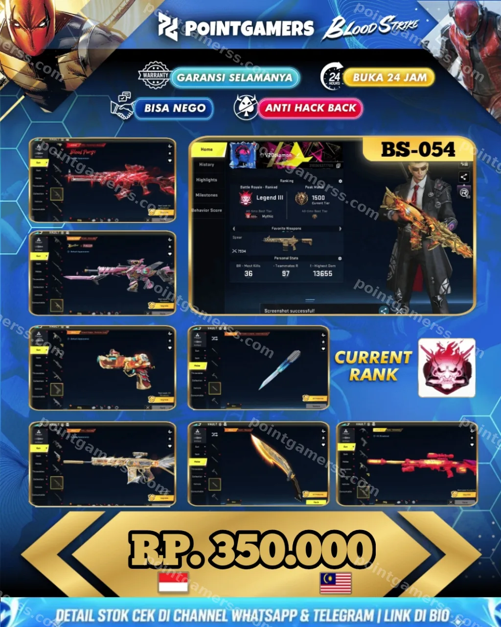 AK47 - CHIAROSCURO LEVEL 5, UZI - SCORPIUS LEVEL 2 1