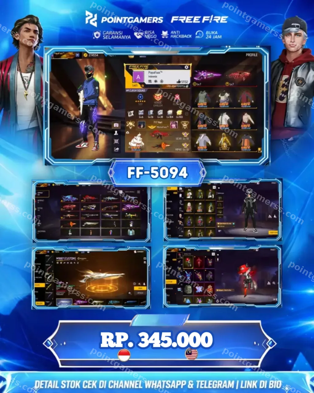 EVO 10 MAX 3 OTW 4, SG2 : 4 RASA, EVO GURUN AQUA MAMBA 1
