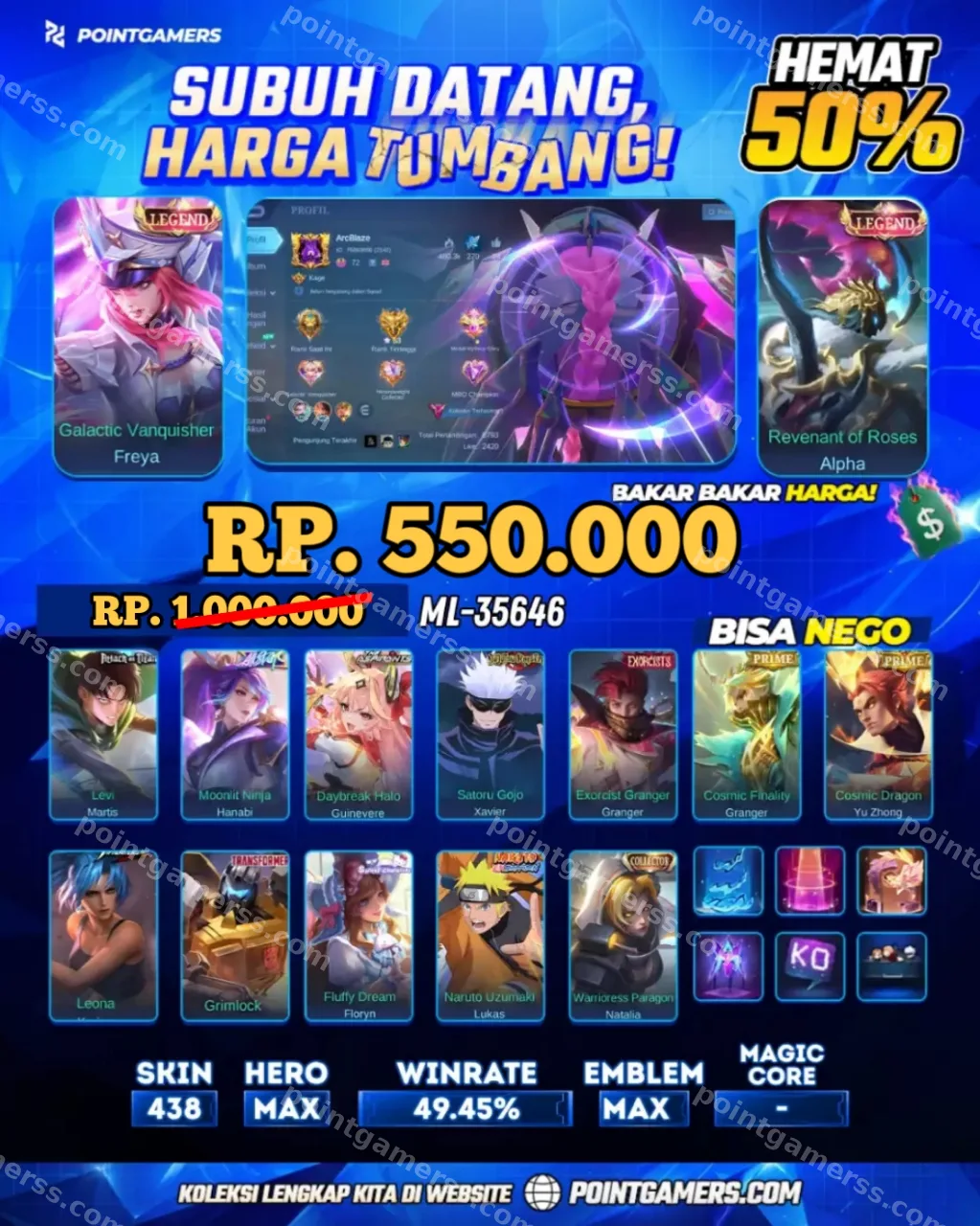"FREYA LEGEND, ALPHA LEGEND" 1