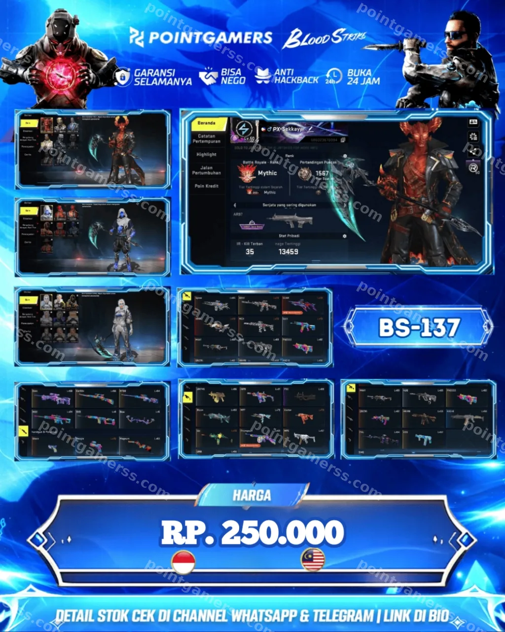 ETERNAL SCAR DOMINATOR LVL 2, MELEE SABIT LUNA 1
