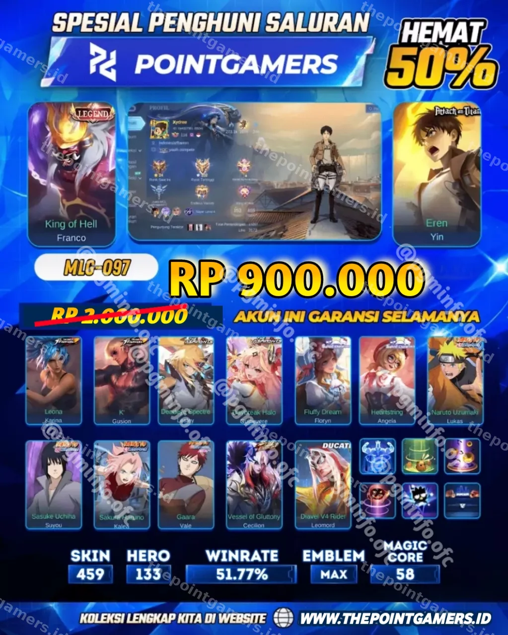 MLG-097 - "FRANCO LEGEND, YIN AOT"