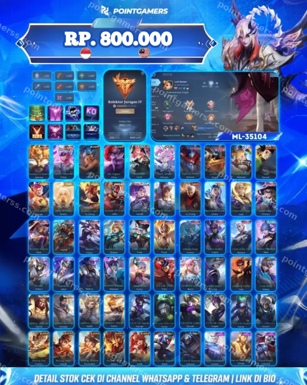 ML-35104 - LEGEND JHONSON, CHOU KOF