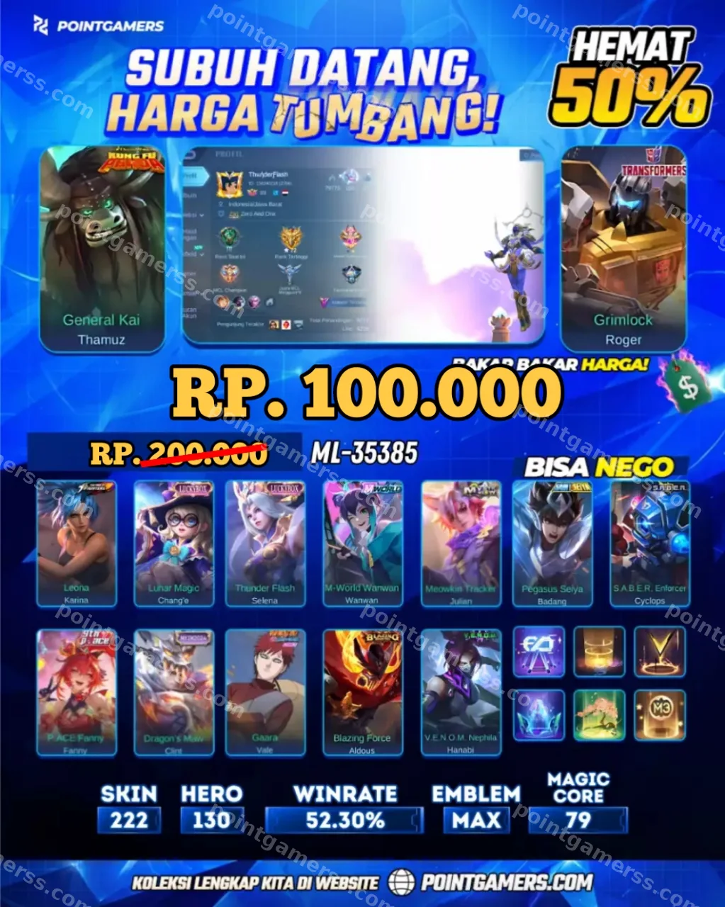 THAMUZ KUNGFU PANDA, ROGER TRANSFORMER 1