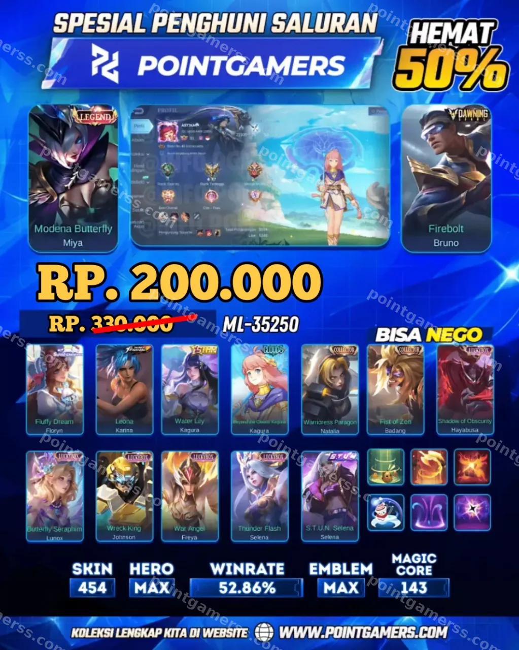 ML-35250 - MIYA LEGEND, BRUNO DAWNING