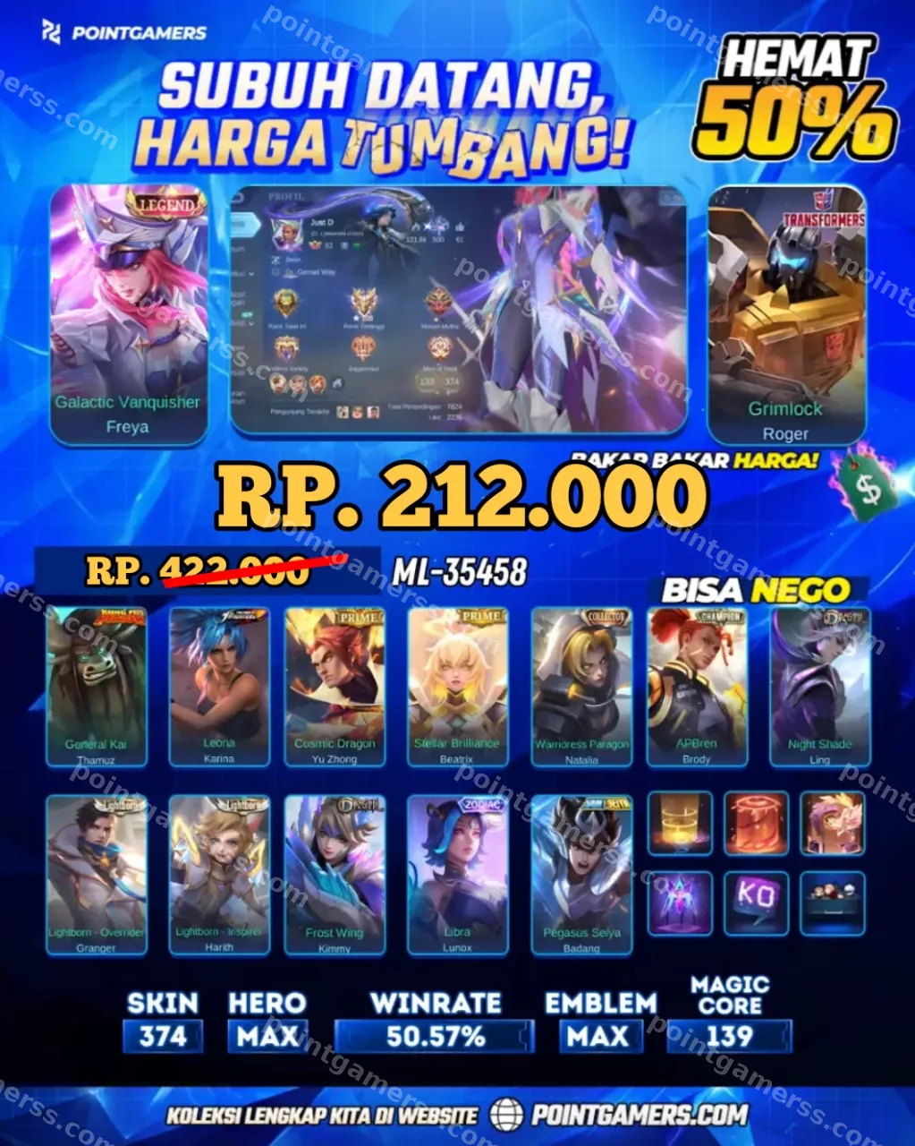 FREYA LEGEND, ROGER TRANSFORMERS 1