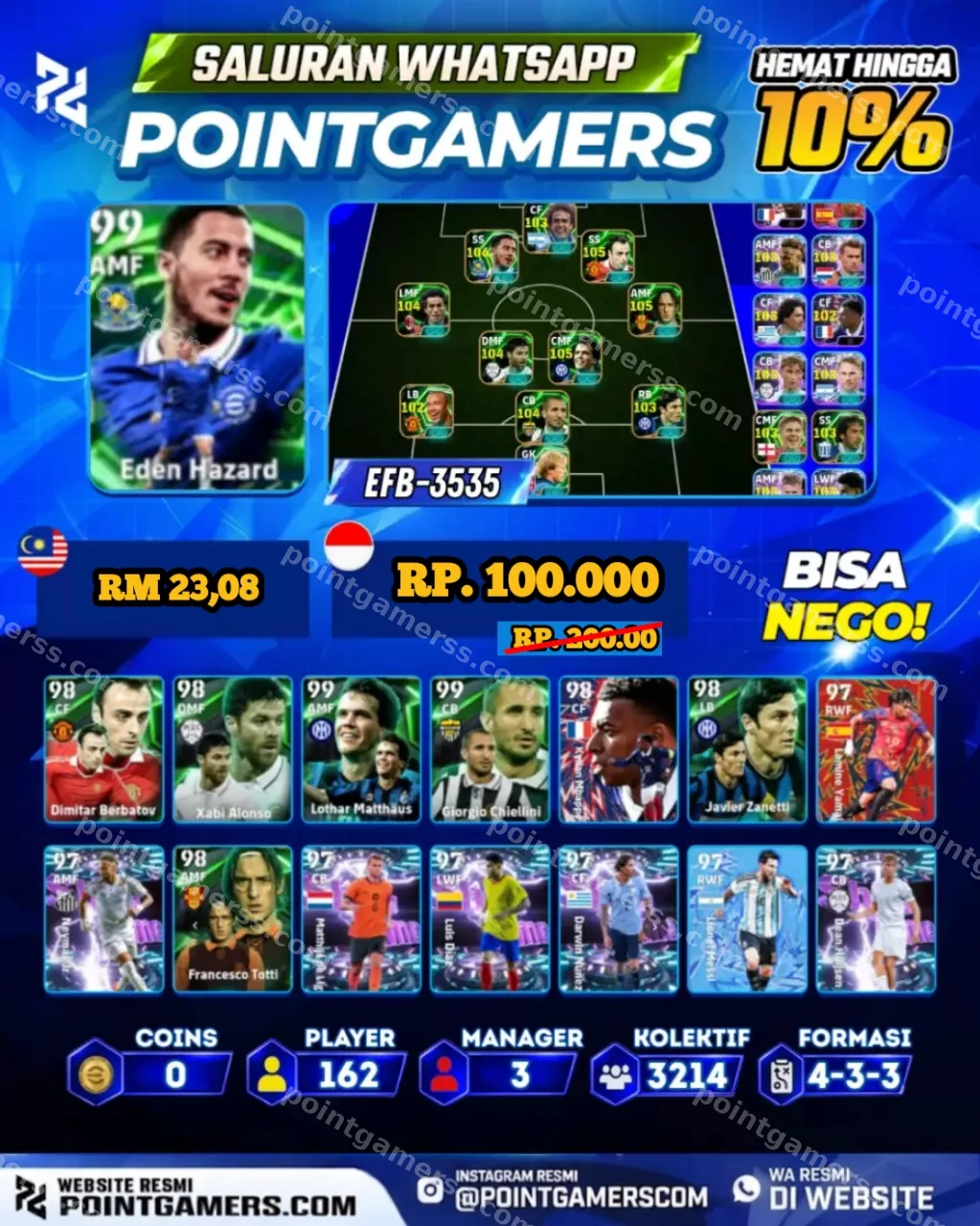 EDEN HAZARD 99 1