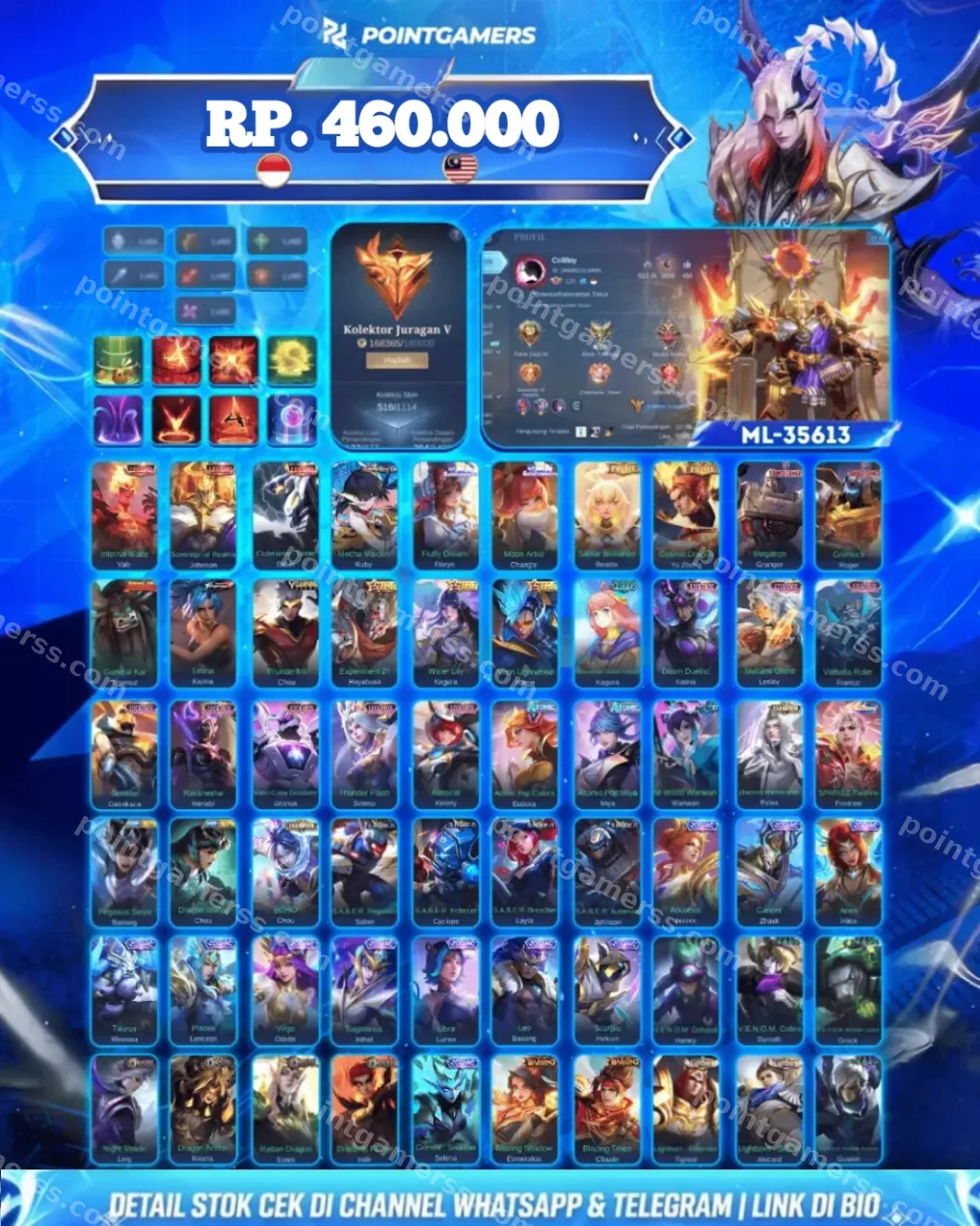 VALIR LEGEND, JOHNSON LEGEND 1