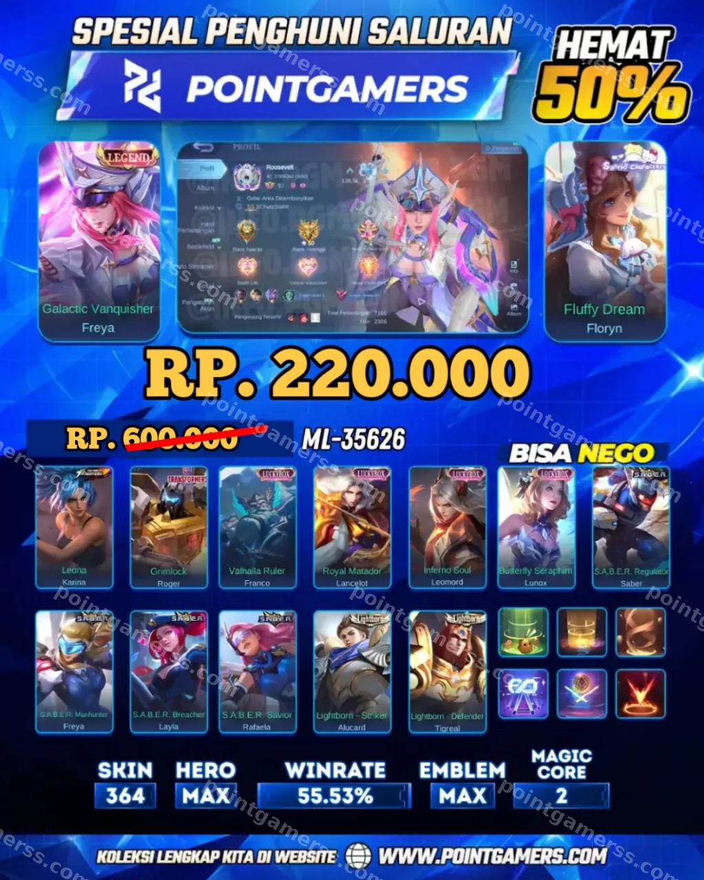FREYA LEGEND, FLORYN SANRIO 1