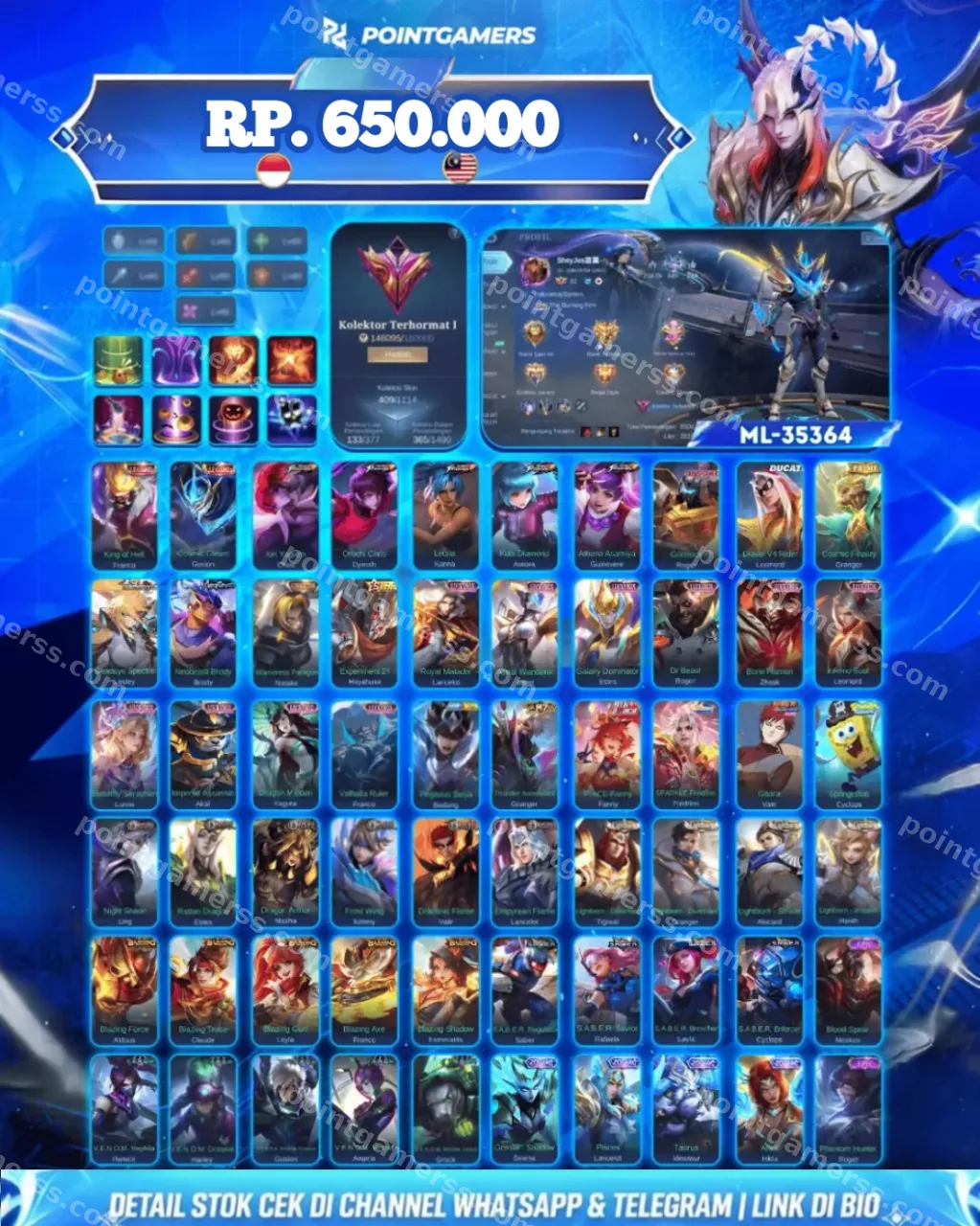 ML-35364 - FRANCO LEGEND, GUSION LEGEND