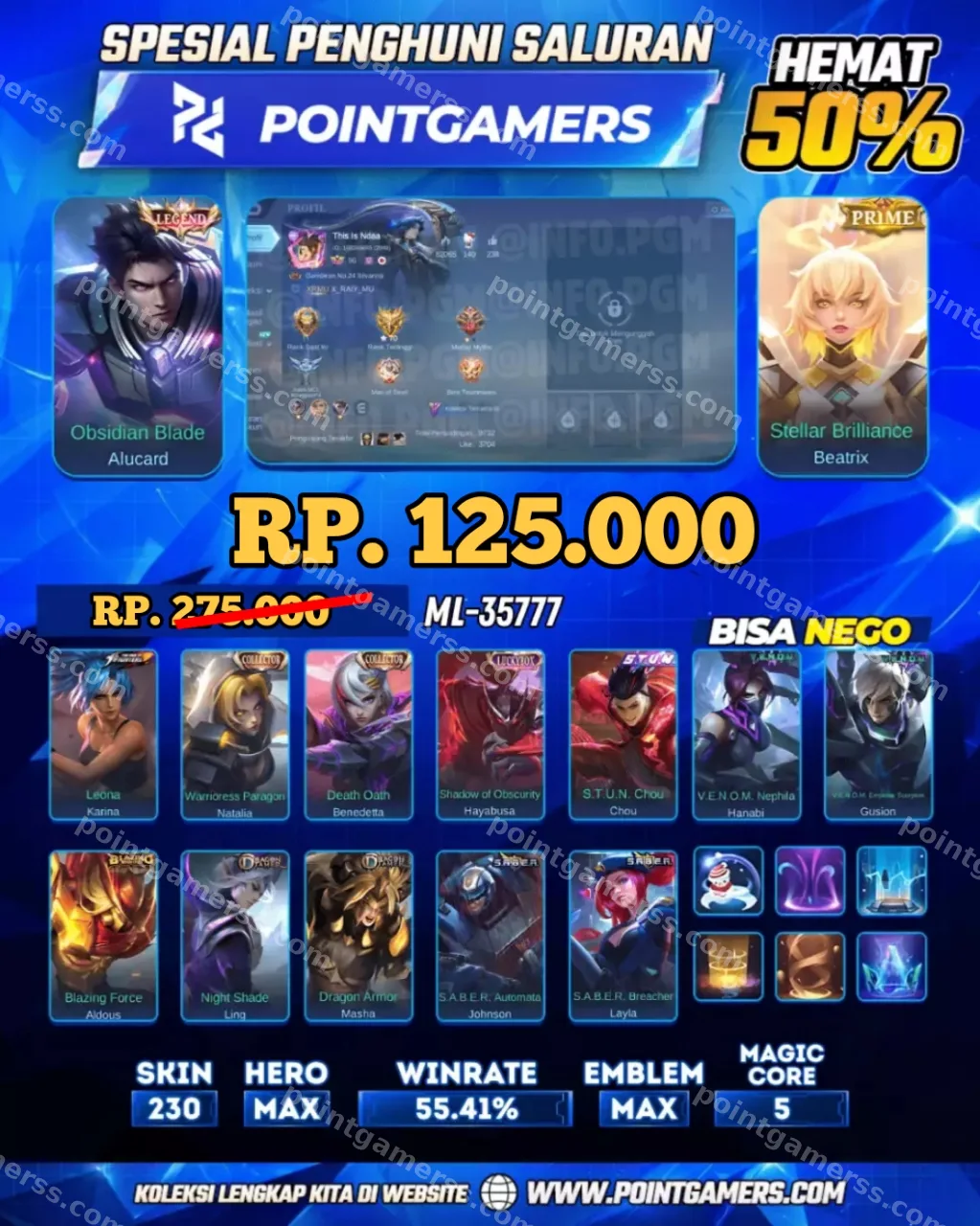 ALUCARD LEGEND, BEATRIX PRIME 1