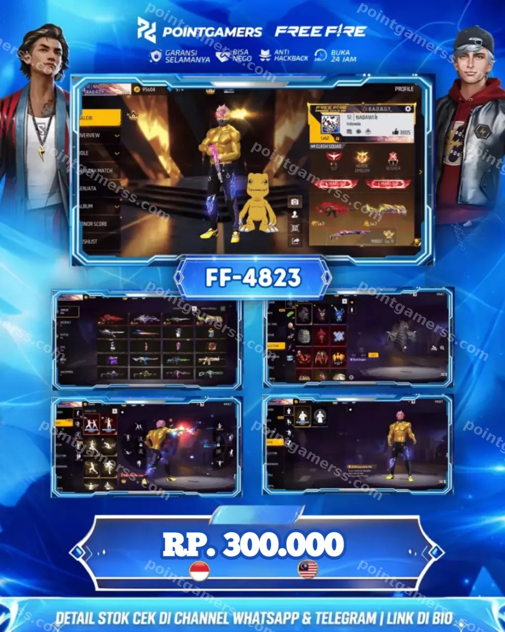 EVO 4 MAX 2 OTW 3, SG2 : 4 RASA REPER/UNGU LUMUT MAMBA PELURU SUCI 1