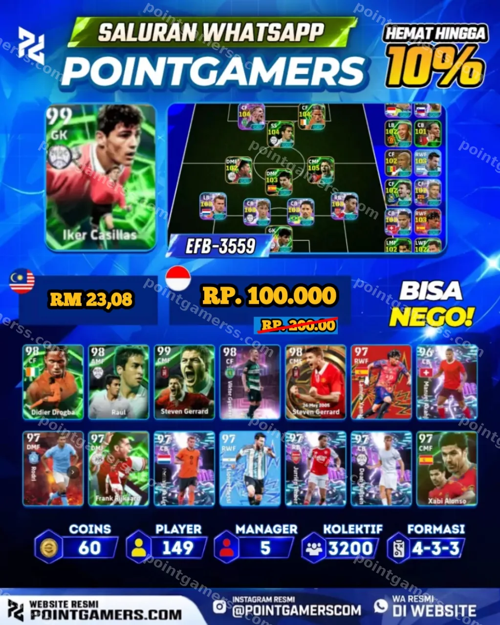 EFB-3559 - IKER CASILLAS 99