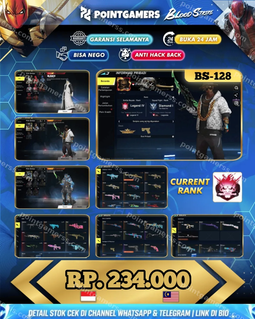 ETERNAL COLLAB MP5 LVL 2, MP7 BURNING LVL 2 1