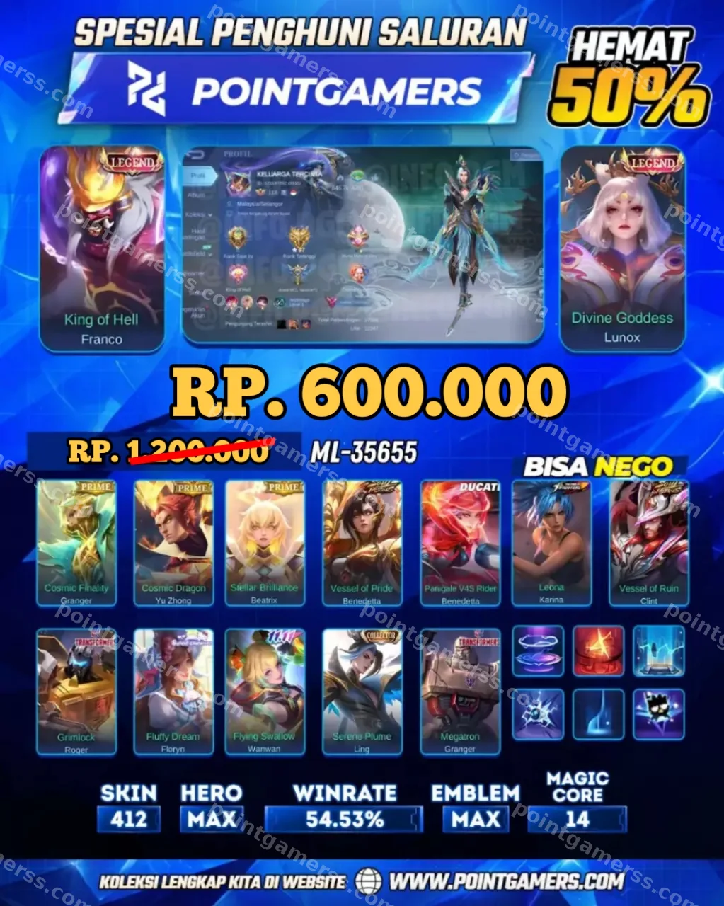  FRANCO LEGEND, LUNOX LEGEND 1