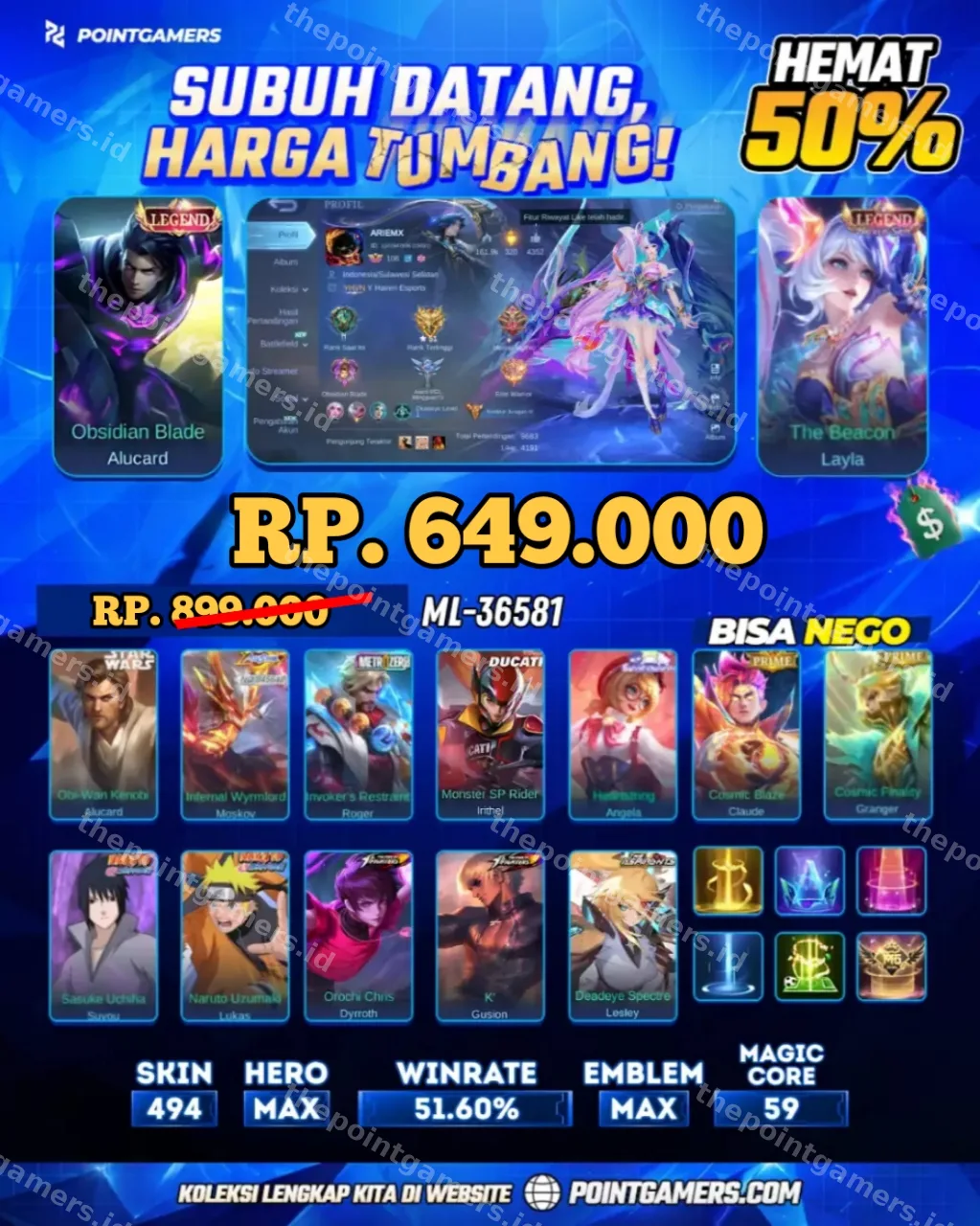 ALUCARD LEGEND, LAYLA LEGEND 1