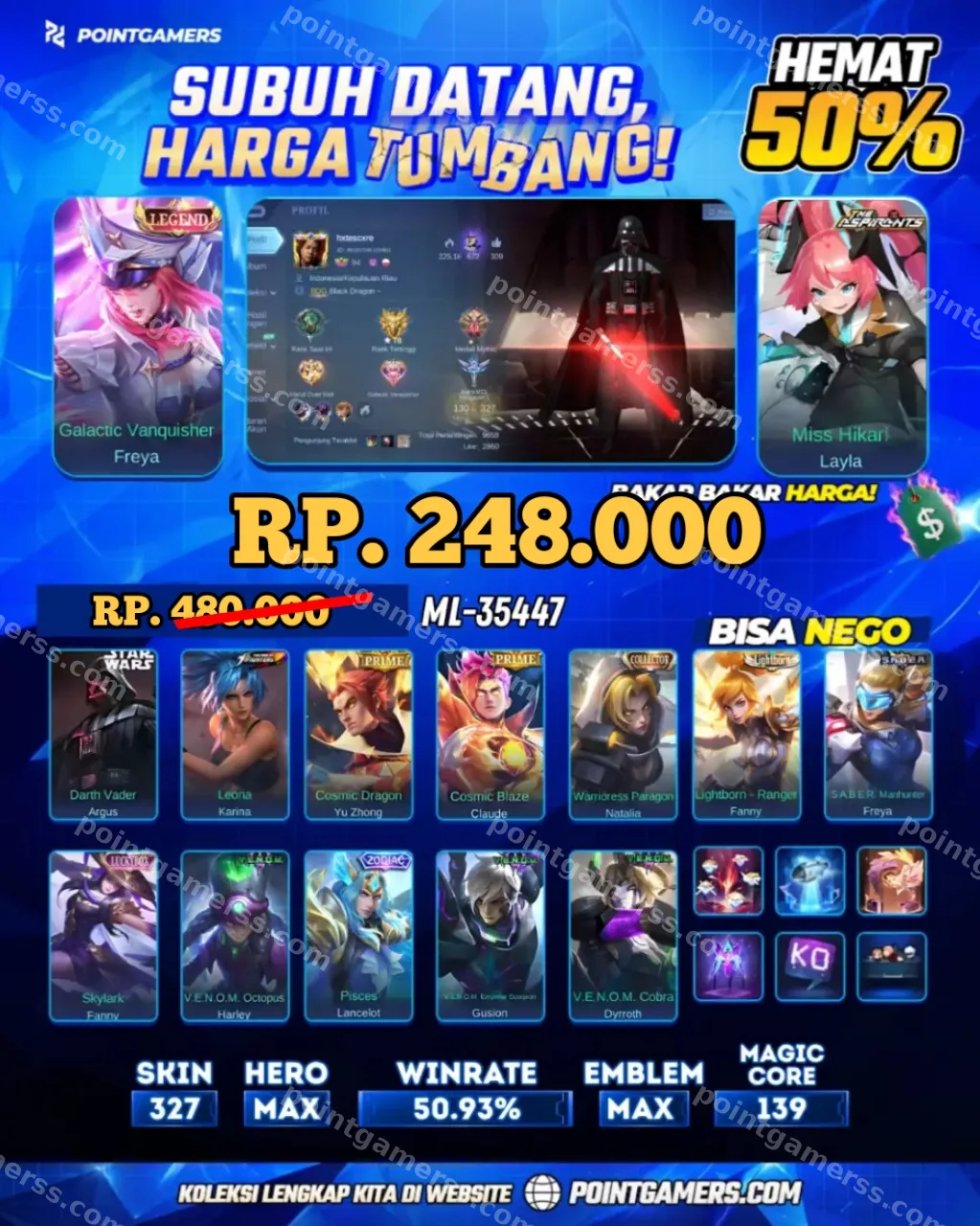 FREYA LEGEND, LAYLA ASPIRANTS 1