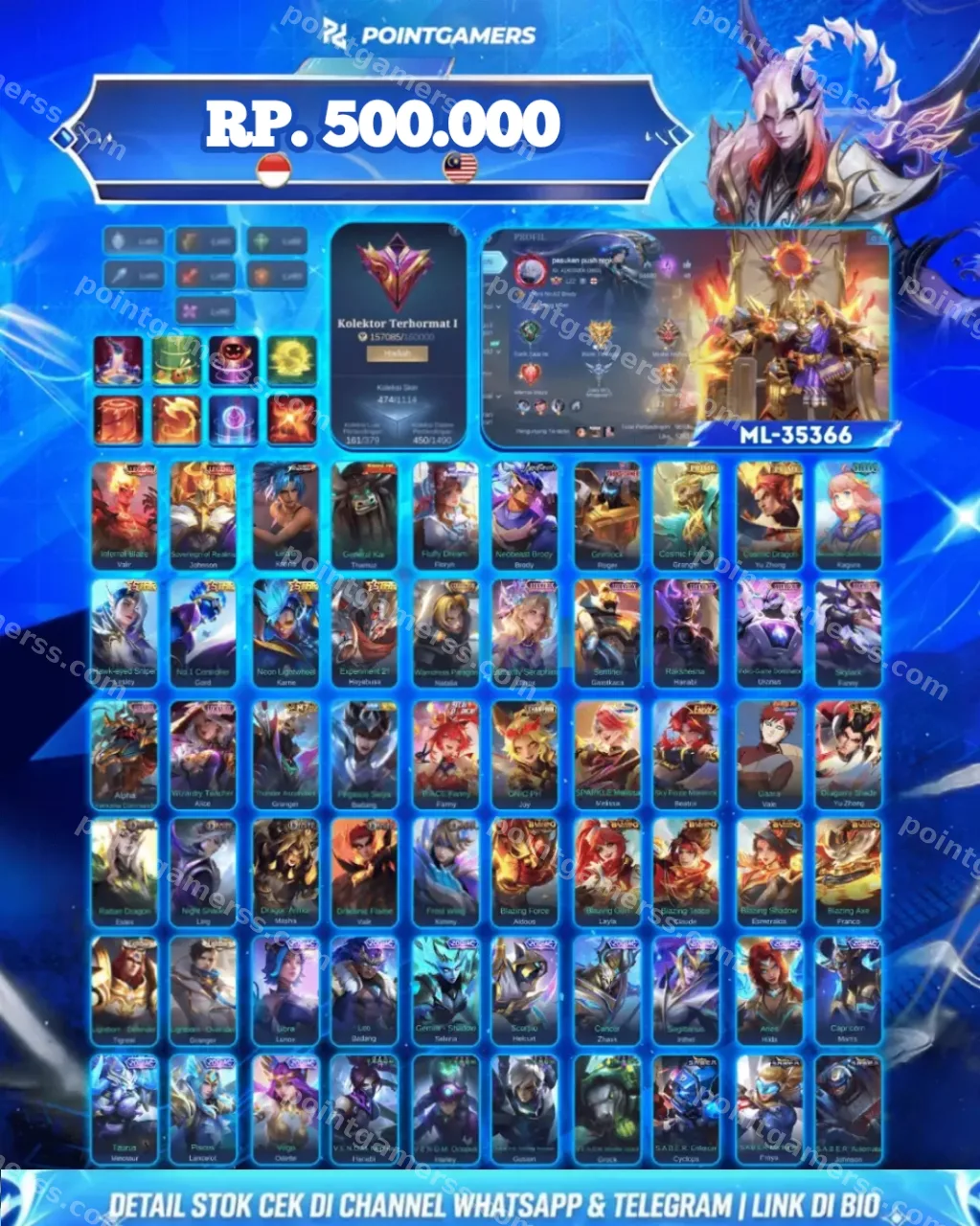 VALIR LEGEND, FRANCO LEGEND 1
