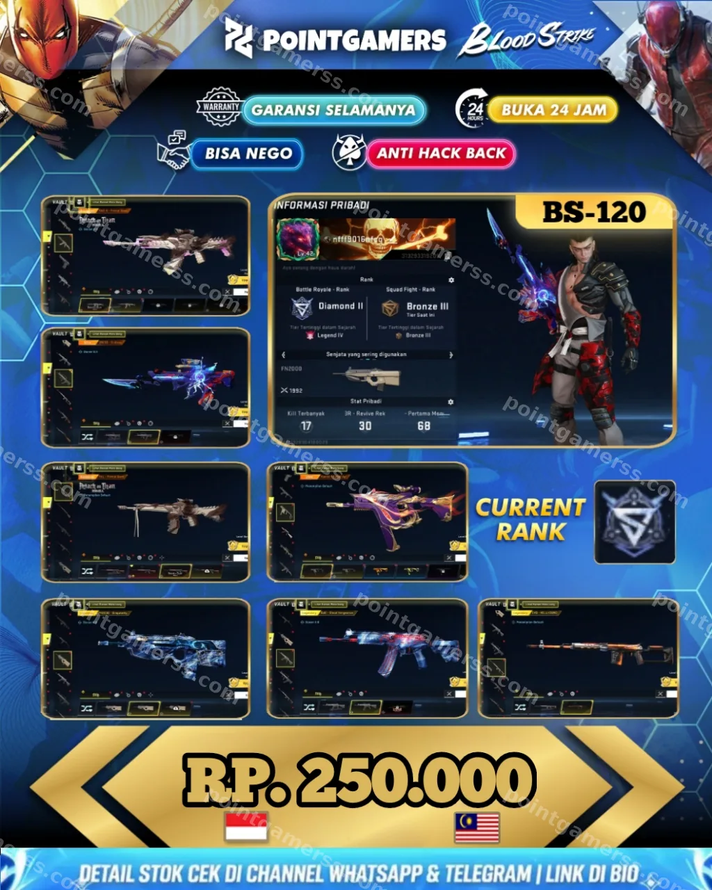 BS – 120 - KAG 6 PRIMAL GIANT, QBZ95 ENDLESS