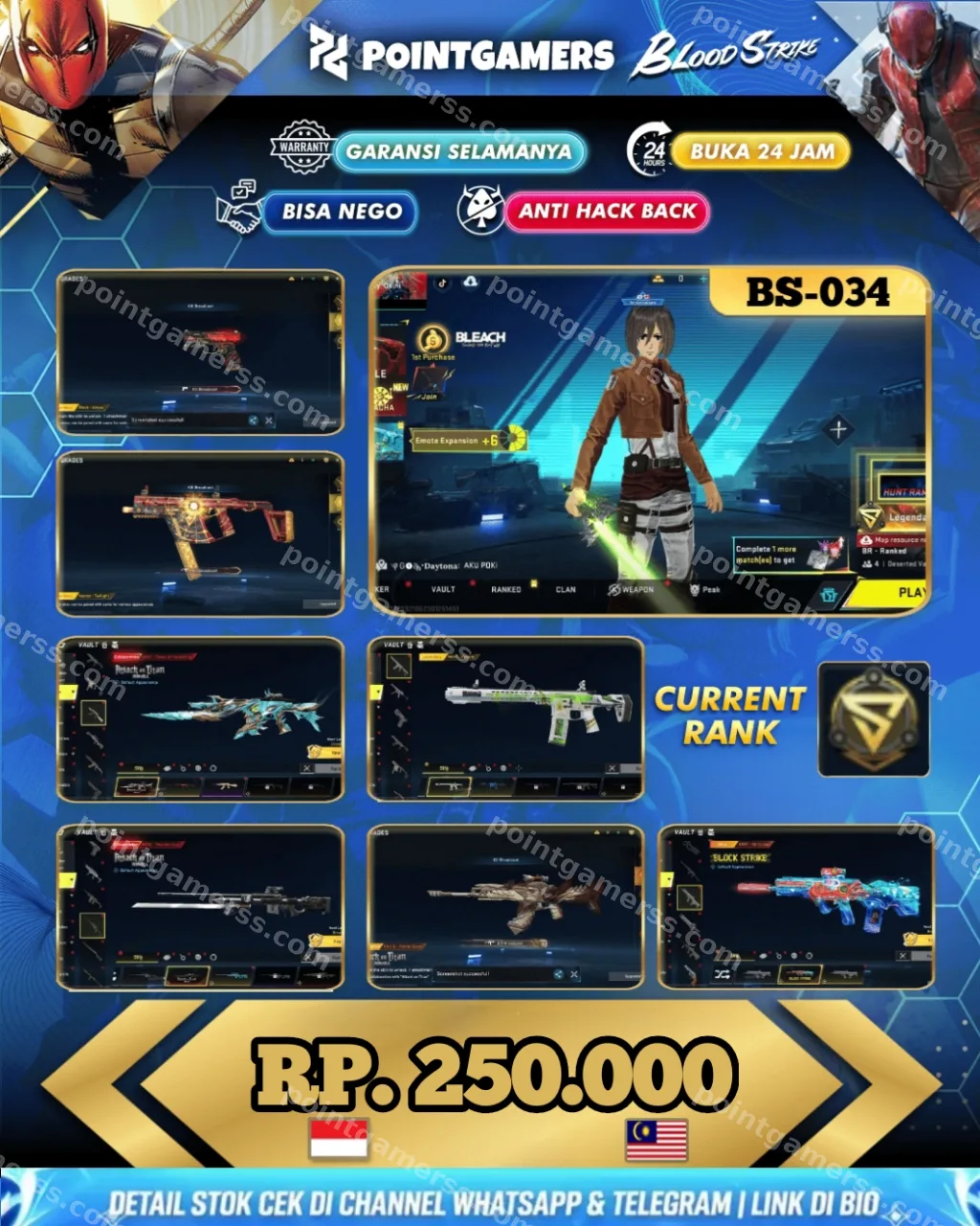 AK47 - POWER OF HARDENING, M700 - THUNDER GUN 1